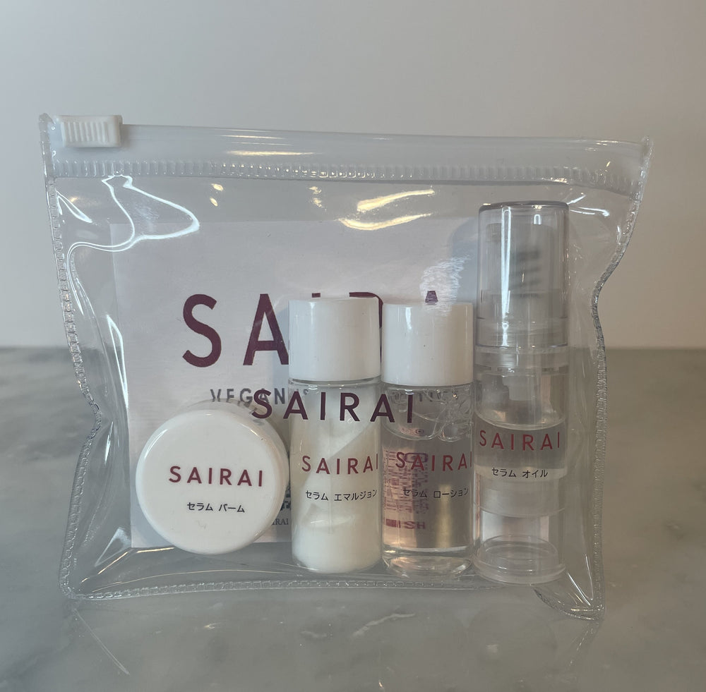 7月末まで　SAIRAIスキンケアトライアルセットをプレゼント