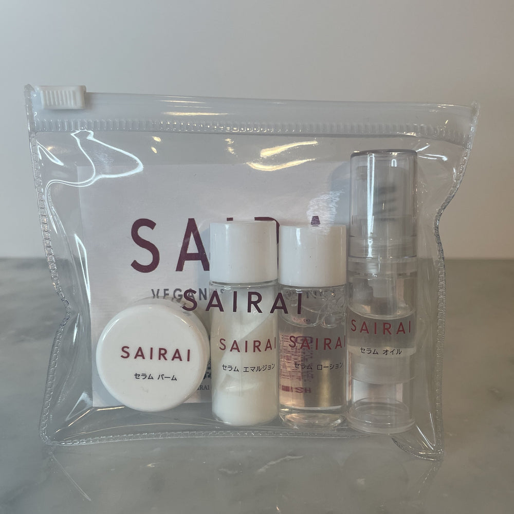 7月末まで　SAIRAIスキンケアトライアルセットをプレゼント